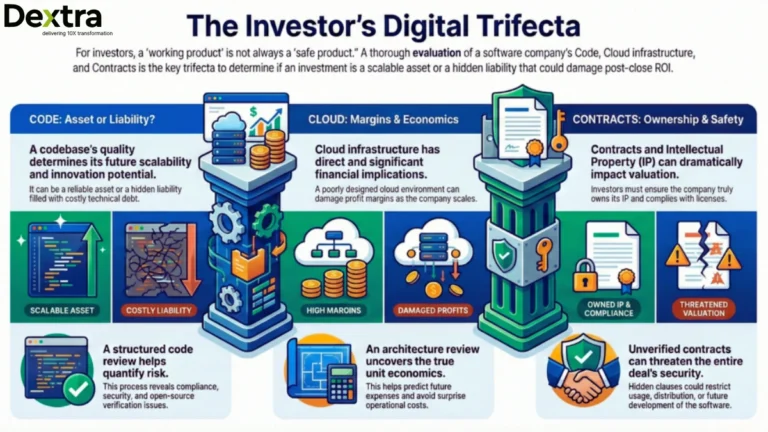 Code, Cloud, and Contracts: What Really Matters in Software Due Diligence for PE & VC